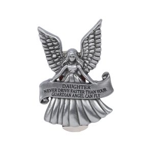 Visor Clip Angel Never Drive Faster Daughter PK4