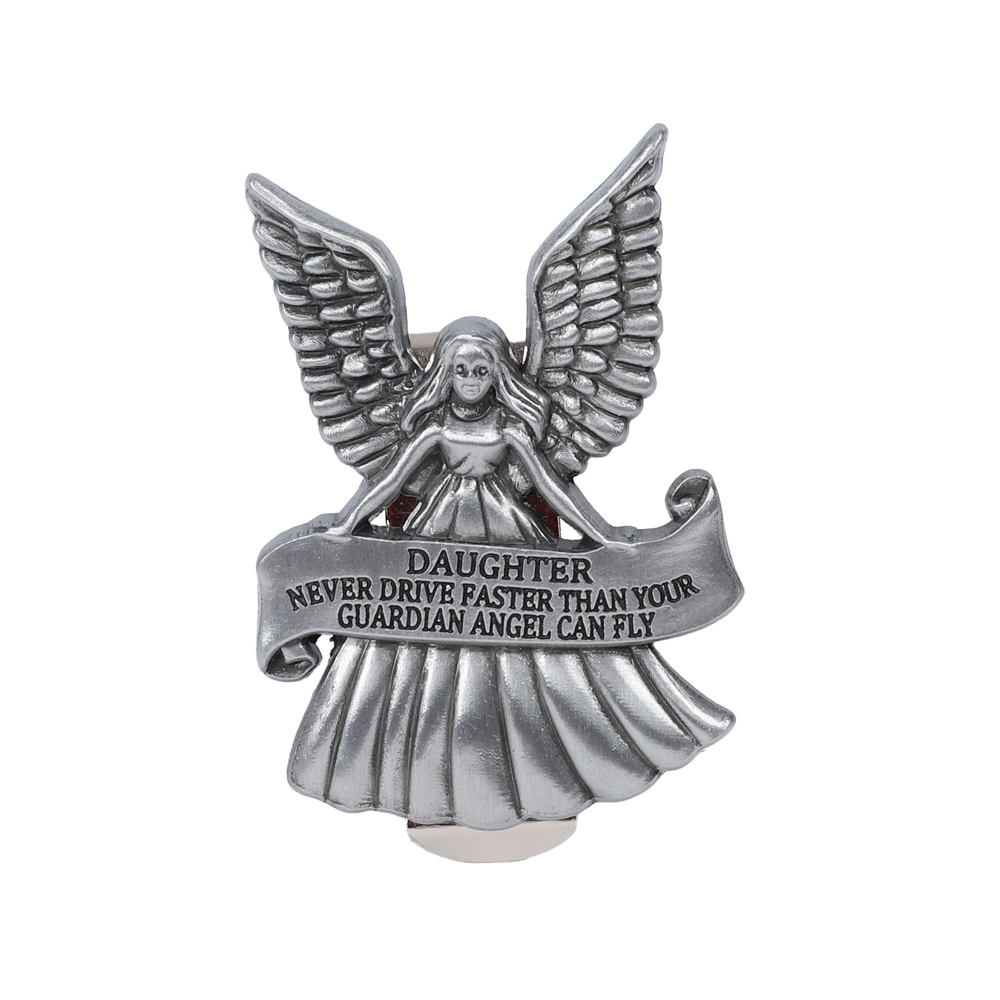 Visor Clip Angel Never Drive Faster Daughter PK4