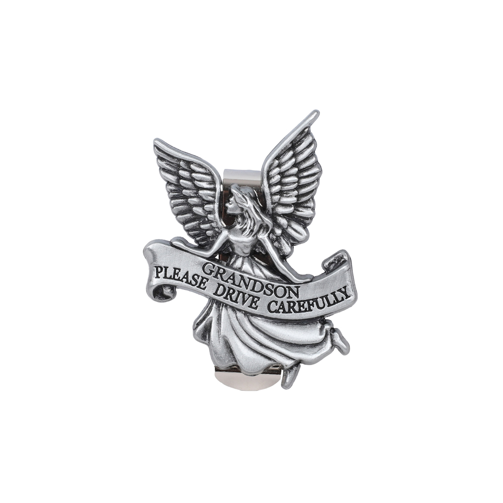 Visor Clip Angel Drive Carefully Grandson PK4