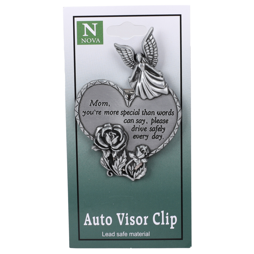 Visor Clip Heart Mom PK4 - Image 2