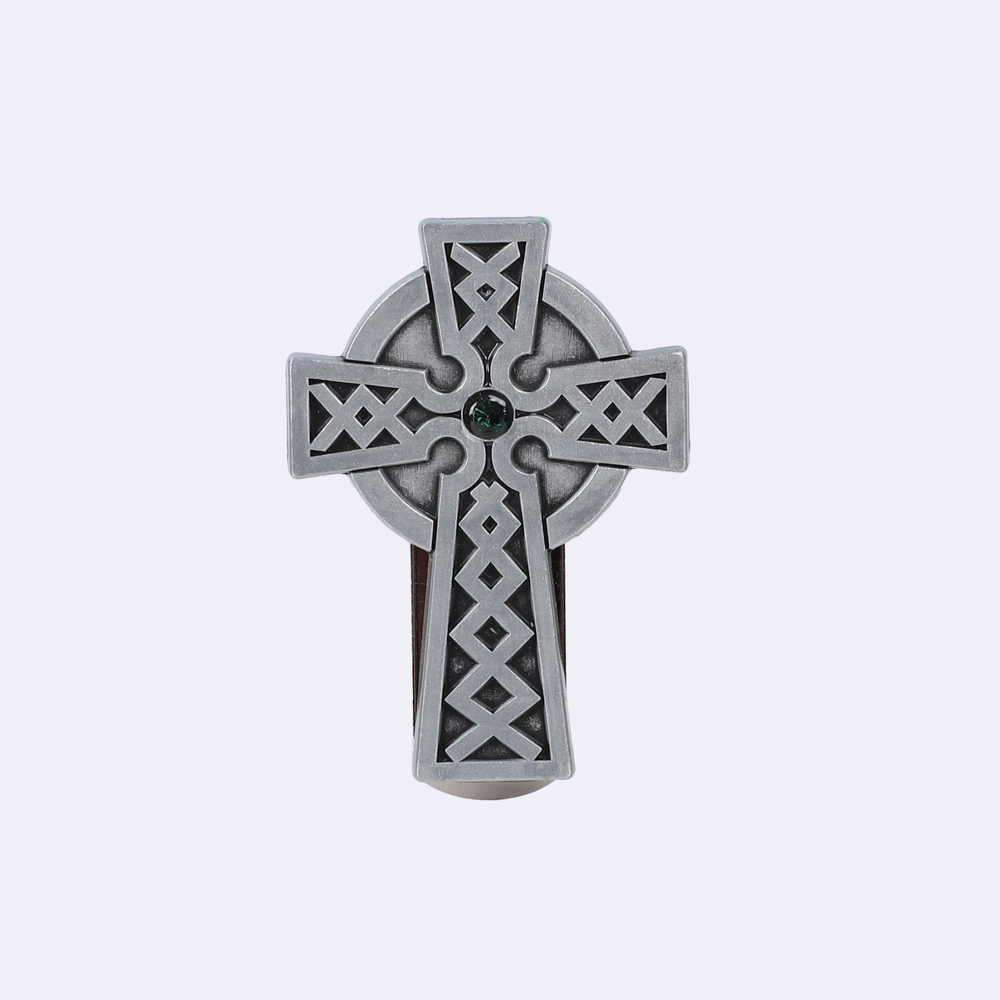 Visor Clip Celtic Cross with Stone PK4