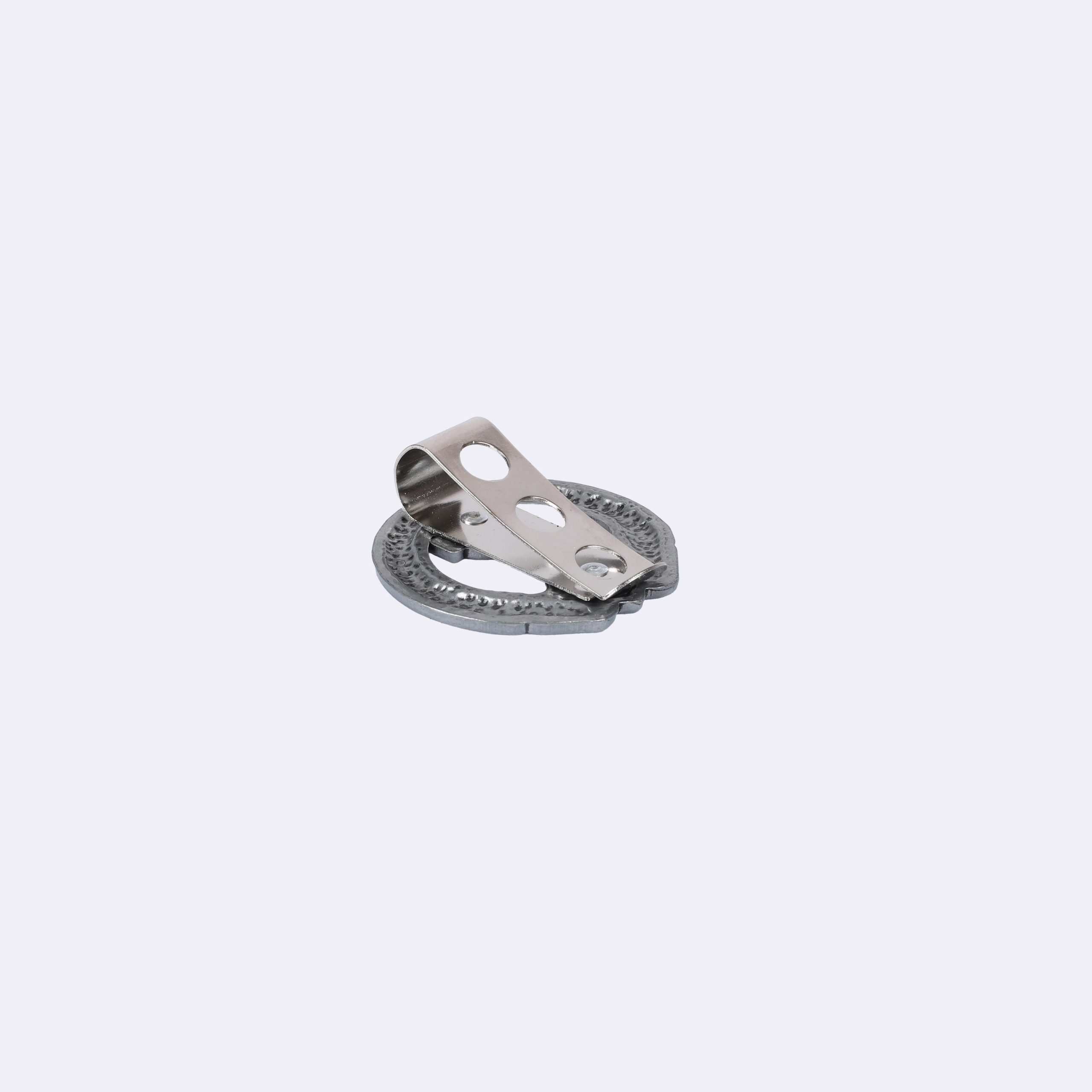 Visor Clip Claddagh with Cross and Stone PK4 - Image 3