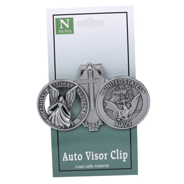 visor clip angel (US Navy)