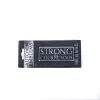 Auto Emblem Stong & Courageous Silver- Swanson Christian Products