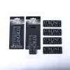 Auto Emblem Stong & Courageous Silver- Swanson Christian Products