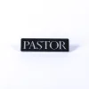 Autotag Emblem Pastor Silver- Swanson Christian Products