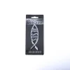 Auto Emblem Jesus Fish Silver- Swanson Christian Products