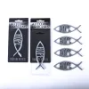 Auto Emblem Hope Fish Silver- Swanson Christian Products