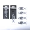 Auto Emblem Hope Fish Silver- Swanson Christian Products