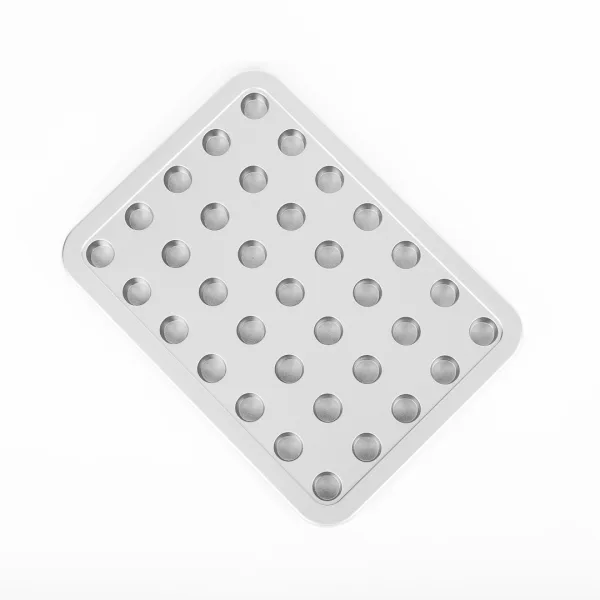 Communion 35 Cup Economy Tray Silver - Swanson Christian Products