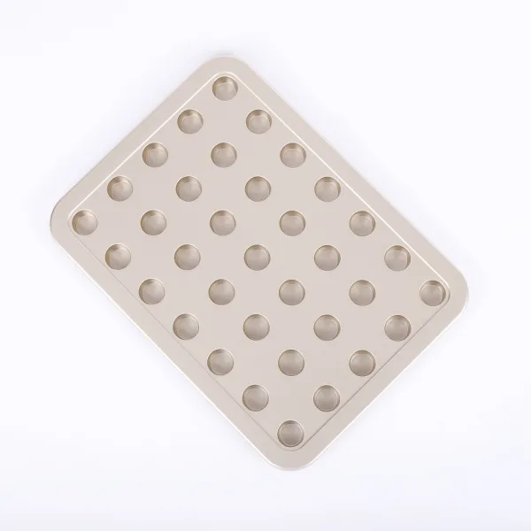 Communion 35 Cup Economy Tray Goldtone- Swanson Christian Products