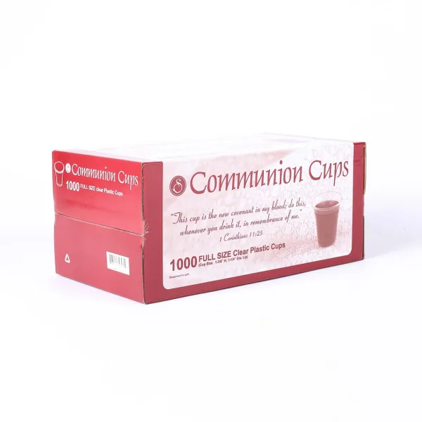 Communion Cups Full Size Clear- Swanson Christian Products