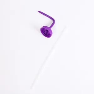Communion Cup Filler Cap W/ Nozzle & Straw