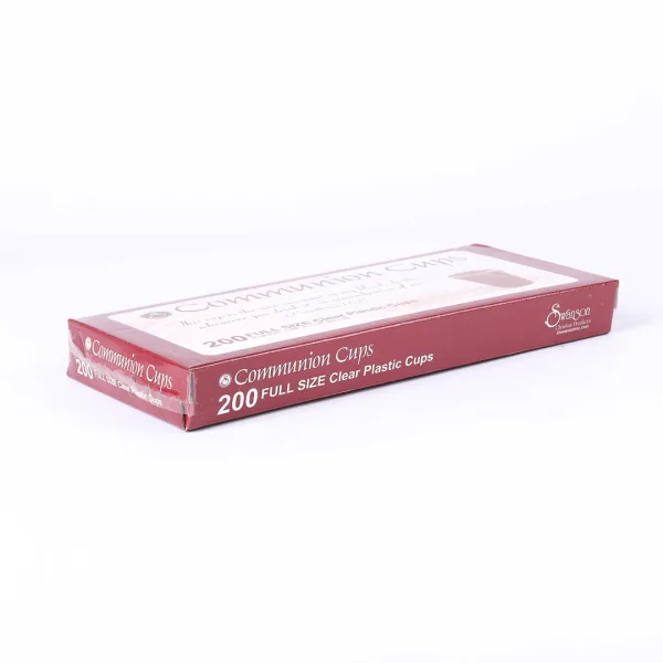 Communion Cup Clear- Swanson Christian Products