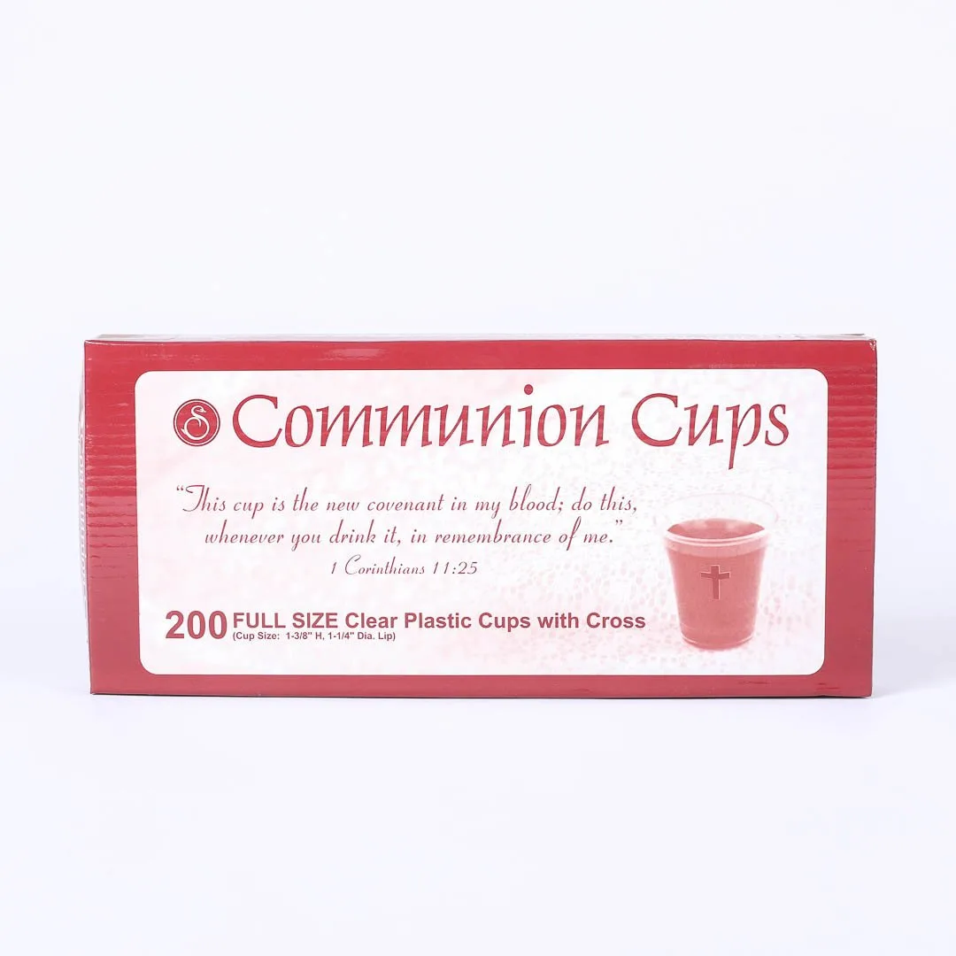 Communion Cup With Cross- Swanson Christian Products