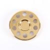 Communionware 2-in-1 Mini Bread Plate & Cup Tray - Gold | Swanson Christian Products