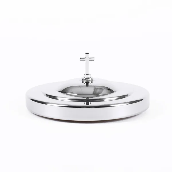 Deluxe Communion Cup Tray Cover Silver- Swanson Christian Products