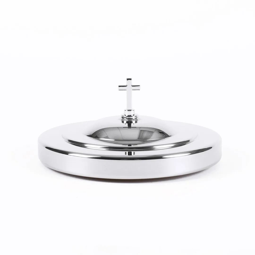 Deluxe Communion Cup Tray Cover Silver- Swanson Christian Products
