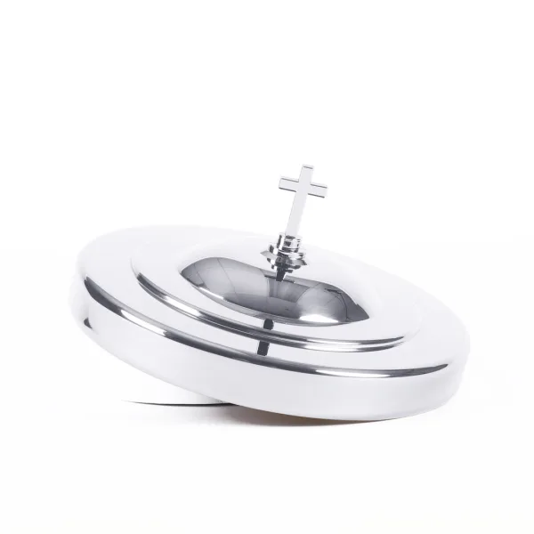 Deluxe Communion Cup Tray Cover Silver- Swanson Christian Products