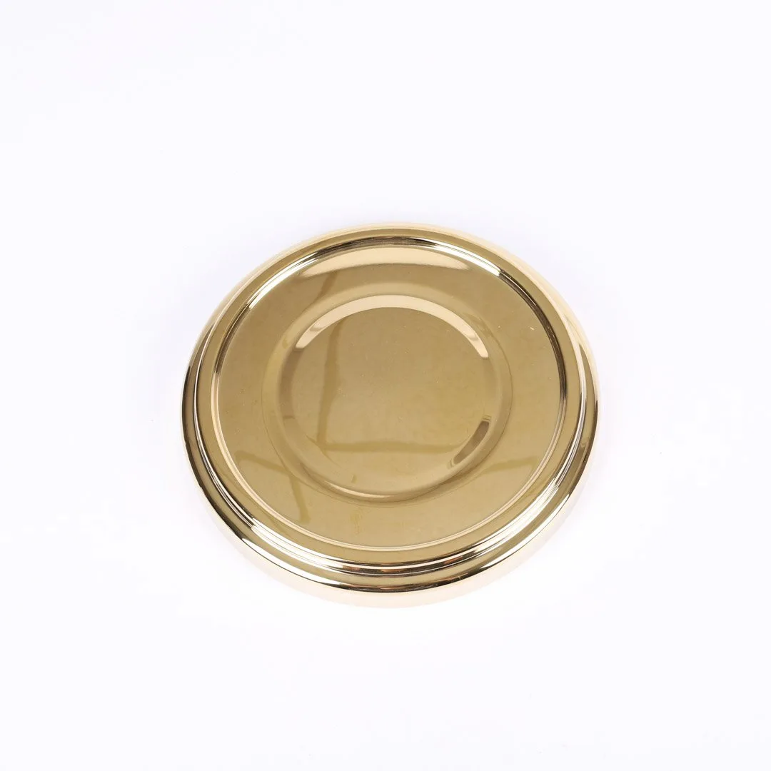 Deluxe Communion Bread Plate Base Gold - Image 2