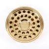 Communionware 2-in-1 Combo Bread Plate & Cup Tray - Gold | Swanson Christian Products