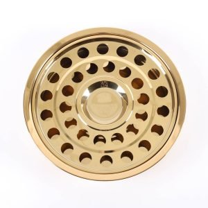 Communionware 2-in-1 Combo Bread Plate & Cup Tray – Gold