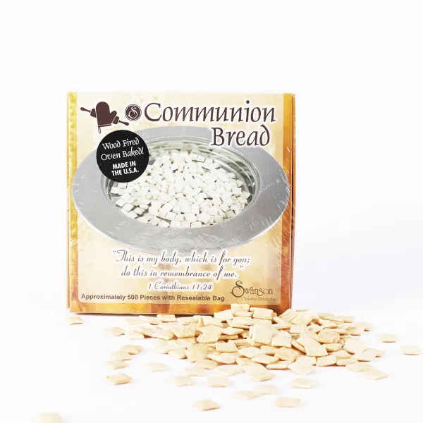 Communion Bread Squared With Resealable Bag - Swanson Christian Products