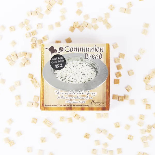 Communion Bread Squared With Resealable Bag - Swanson Christian Products