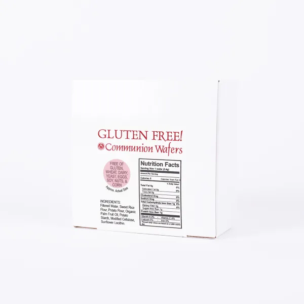 Gluten Free Communion Wafers Box- Swanson Christian Products