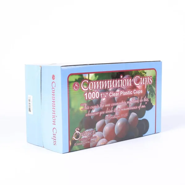 Communion Cups Clear Plastic Cups- Swanson Christian Products