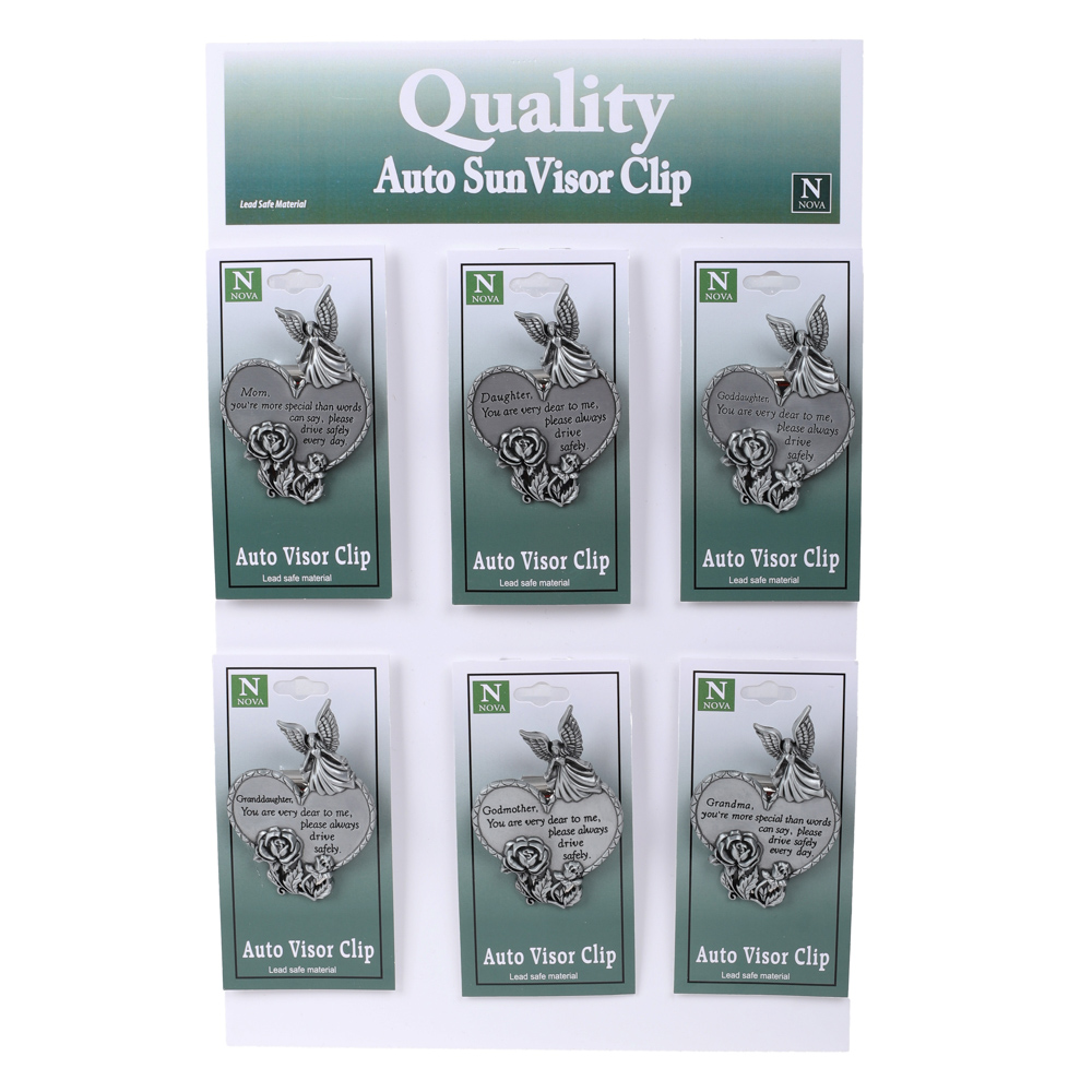 Visor Clips Hearts Display PK24 - Image 3