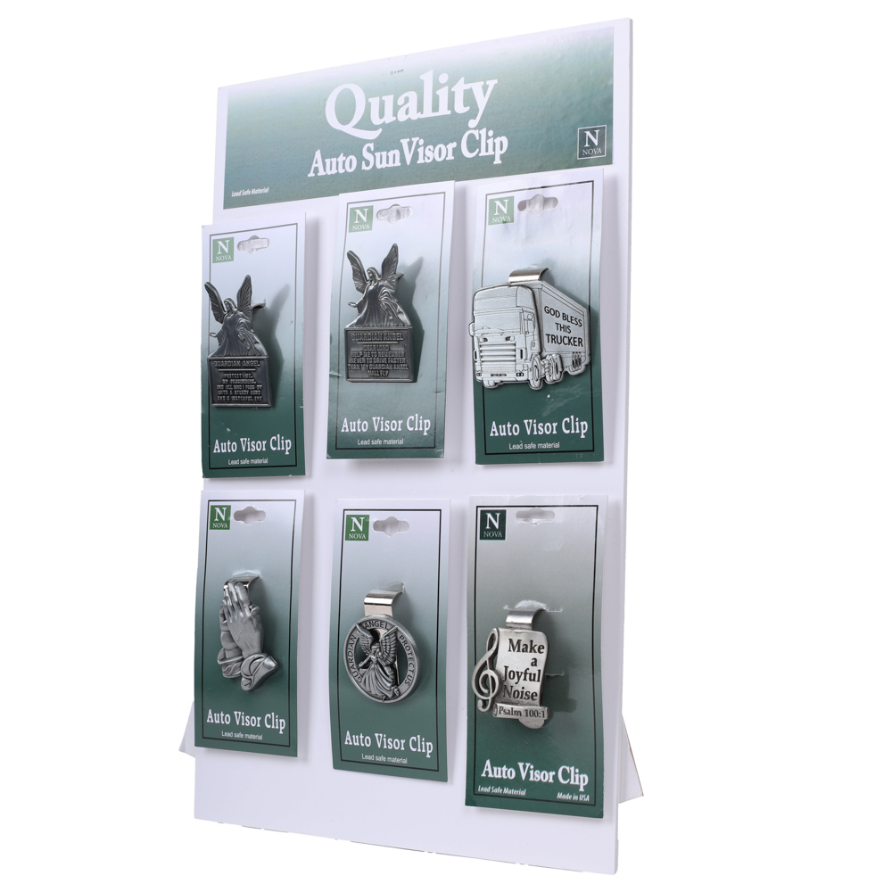 Visor Clips Assorted Display PK24 - Image 3