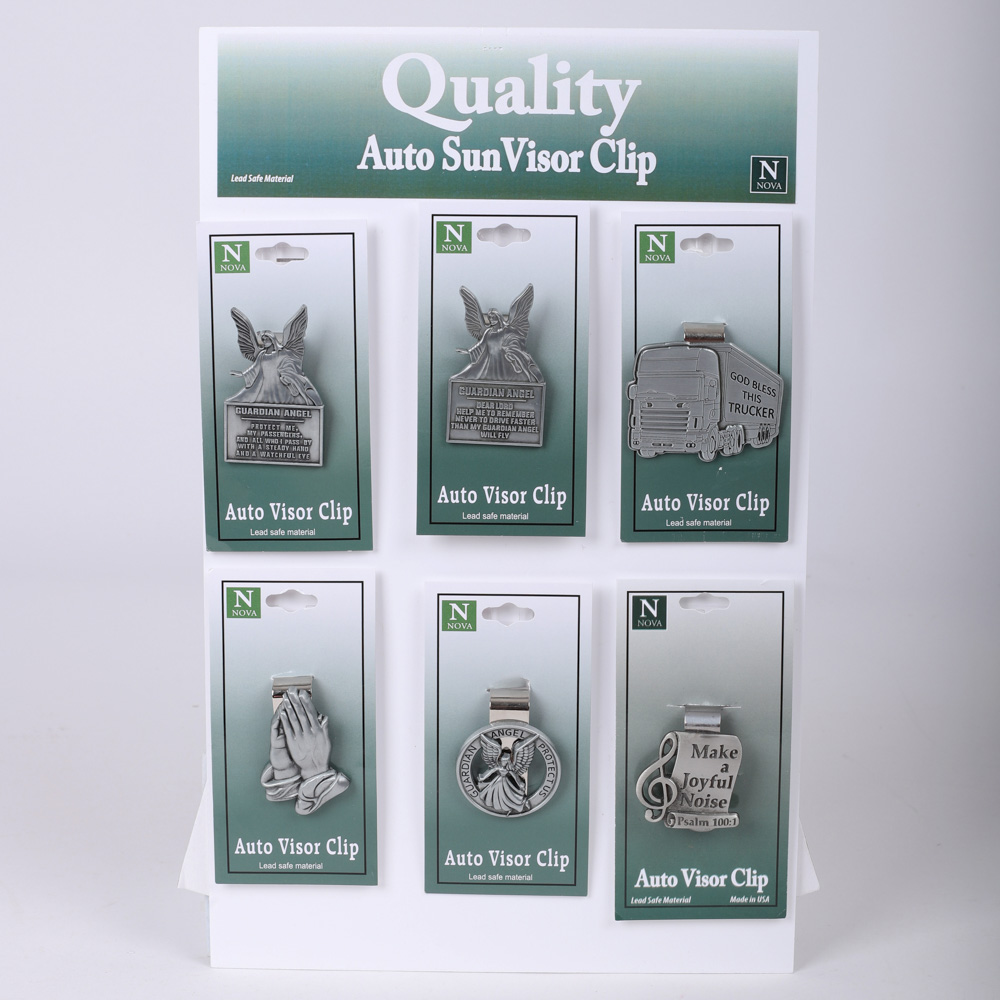 Visor Clips Assorted Display PK24 - Image 2