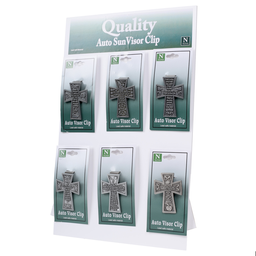 Visor Clips Crosses Display PK24 - Image 3