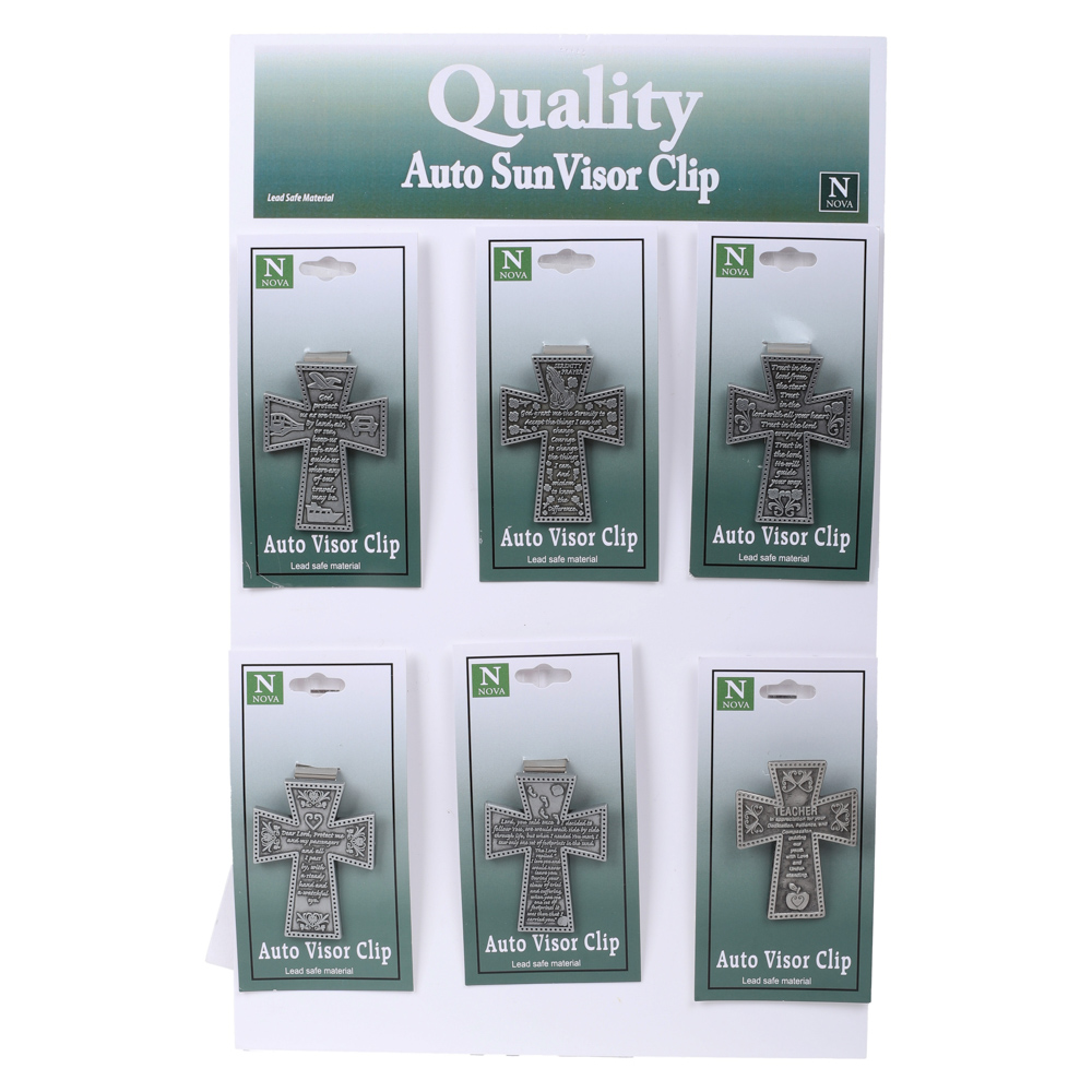 Visor Clips Crosses Display PK24 - Image 2