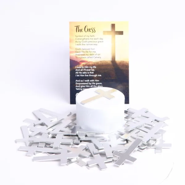 Pocket Cross Blank Silver- Swanson Christian Products