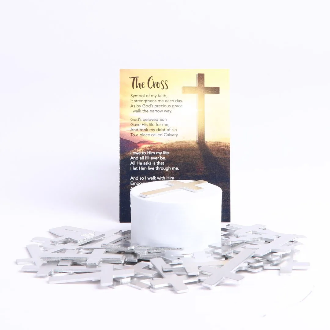 Pocket Cross Blank Silver- Swanson Christian Products
