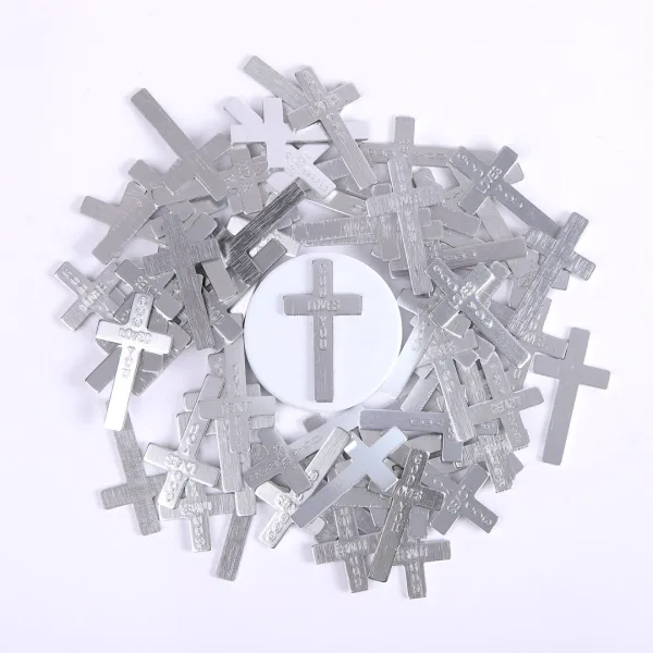 Pocket Cross God Loves You Silver- Swanson Christian Products