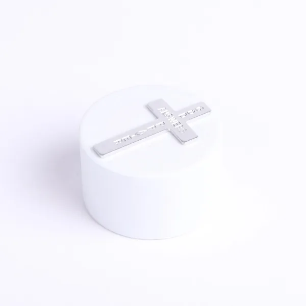 Pocket Cross God Answers Prayer Silver- Swanson Christian Products