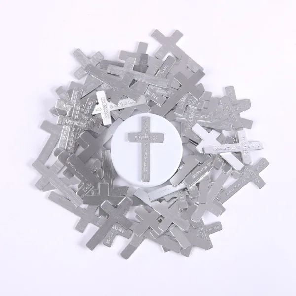 Pocket Cross God Answers Prayer Silver- Swanson Christian Products