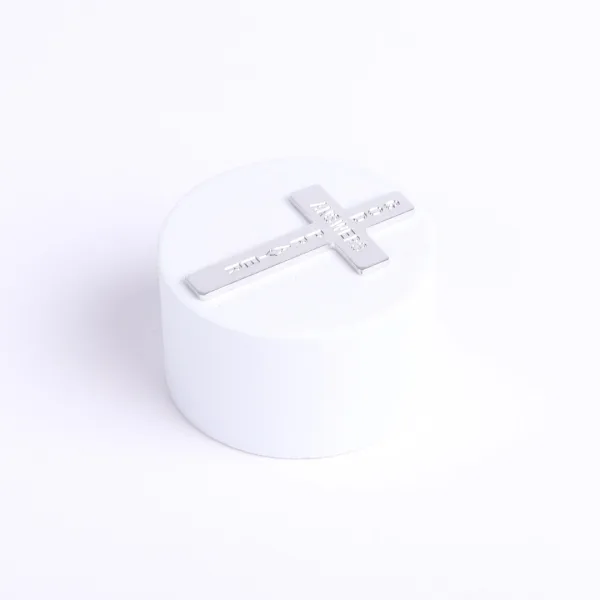 Pocket Cross God Answers Prayer Silver- Swanson Christian Products