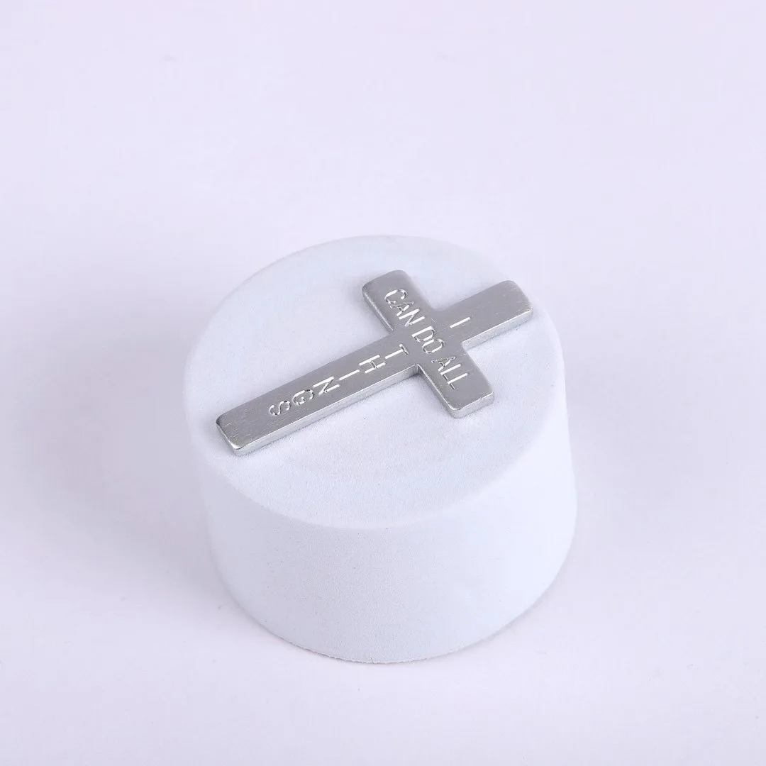 Pocket Cross I Can Do All Things Silver- Swanson Christian Products