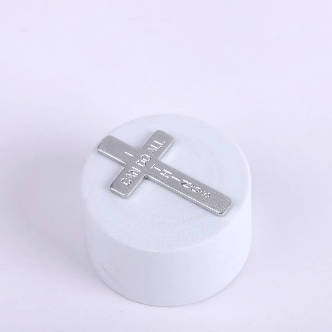 Pocket Cross I Can Do All Things Silver- Swanson Christian Products