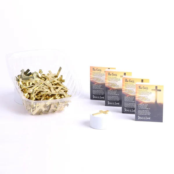 Pocket Cross Blank Gold- Swanson Christian Products