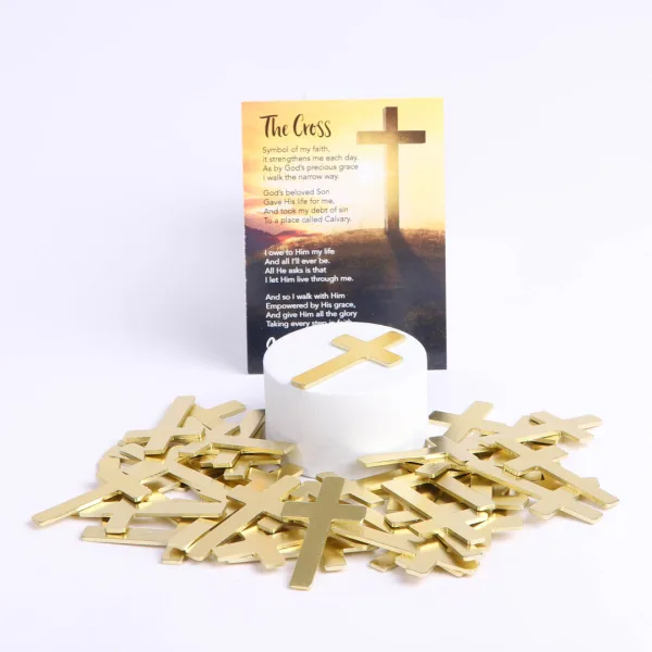 Pocket Cross Blank Gold- Swanson Christian Products