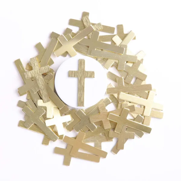 Pocket Cross Blank Gold- Swanson Christian Products