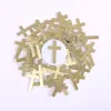 Pocket Cross God Loves You Gold- Swanson Christian Products