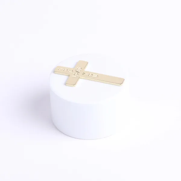 Pocket Cross God Loves You Gold- Swanson Christian Products