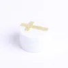 Pocket Cross God Answers Prayer Gold- Swanson Christian Products