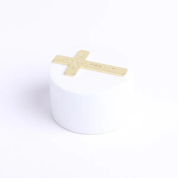 Pocket Cross God Answers Prayer Gold- Swanson Christian Products